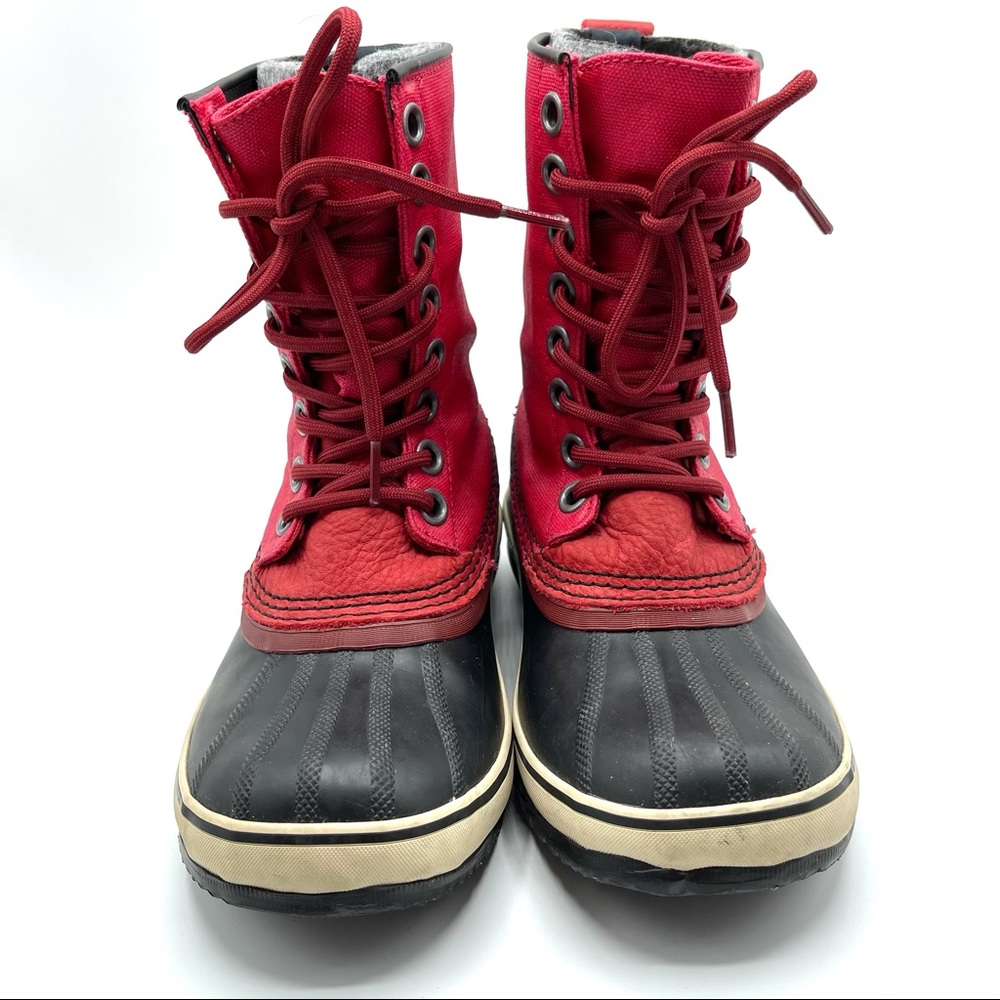Sorel Red Waterproof Boots - Picture 5 of 9